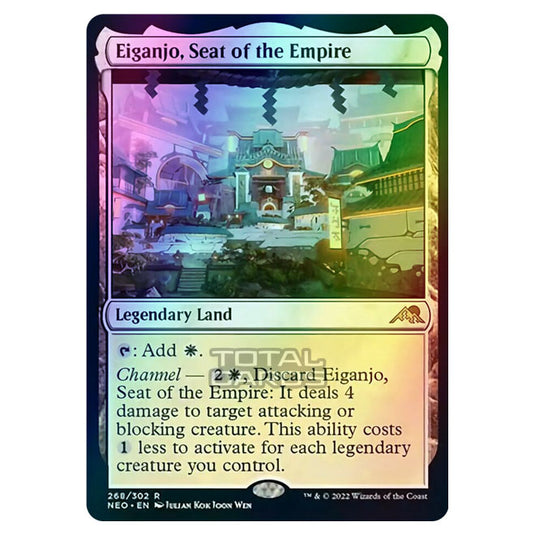 Magic The Gathering - Kamigawa - Neon Dynasty - Eiganjo, Seat of the Empire - 268/302 (Foil)