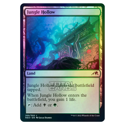 Magic The Gathering - Kamigawa - Neon Dynasty - Jungle Hollow - 269/302 (Foil)