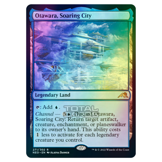 Magic The Gathering - Kamigawa - Neon Dynasty - Otawara, Soaring City - 271/302 (Foil)