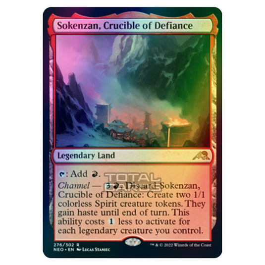 Magic The Gathering - Kamigawa - Neon Dynasty - Sokenzan, Crucible of Defiance - 276/302 (Foil)