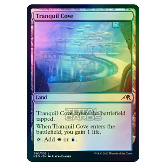 Magic The Gathering - Kamigawa - Neon Dynasty - Tranquil Cove - 280/302 (Foil)