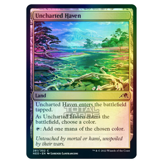 Magic The Gathering - Kamigawa - Neon Dynasty - Uncharted Haven - 281/302 (Foil)