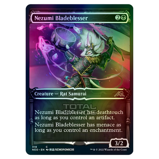 Magic The Gathering - Kamigawa - Neon Dynasty - Nezumi Bladeblesser - 318/302 (Foil)