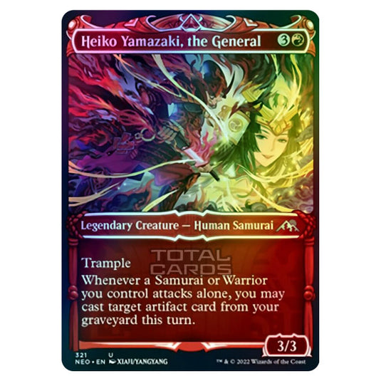 Magic The Gathering - Kamigawa - Neon Dynasty - Heiko Yamazaki, the General - 321/302 (Foil)