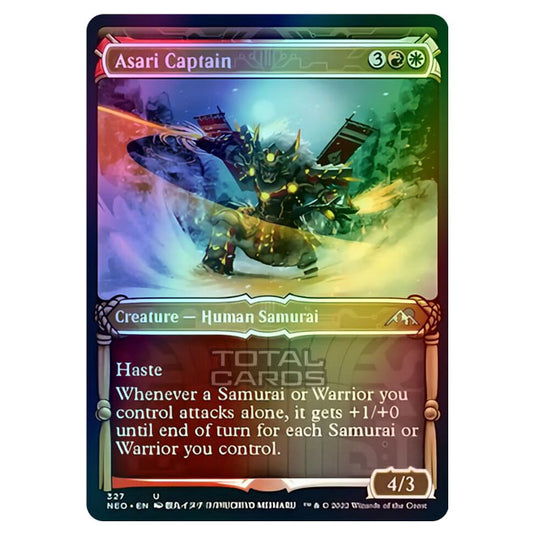 Magic The Gathering - Kamigawa - Neon Dynasty - Asari Captain - 327/302 (Foil)