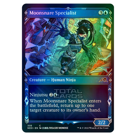 Magic The Gathering - Kamigawa - Neon Dynasty - Moonsnare Specialist - 335/302 (Foil)