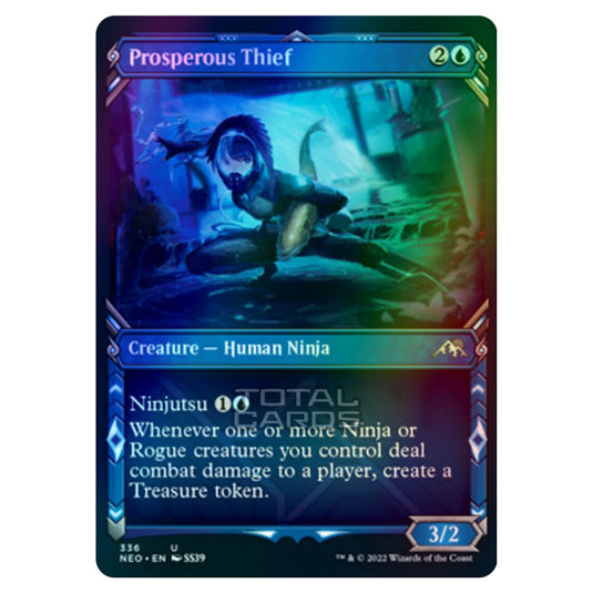 Magic The Gathering - Kamigawa - Neon Dynasty - Prosperous Thief - 336/302 (Foil)