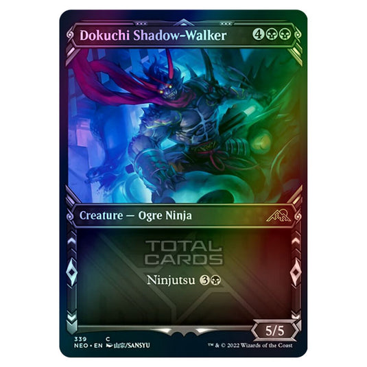 Magic The Gathering - Kamigawa - Neon Dynasty - Dokuchi Shadow-Walker - 339/302 (Foil)