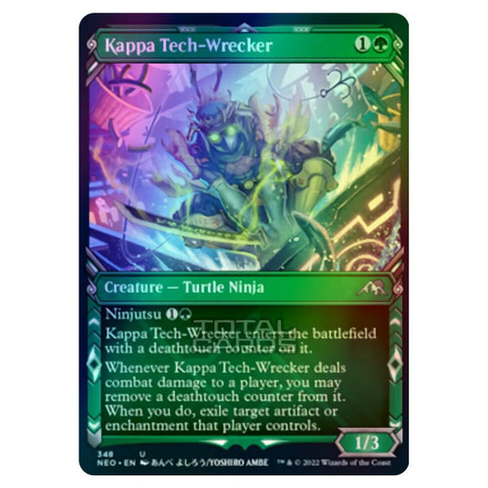 Magic The Gathering - Kamigawa - Neon Dynasty - Kappa Tech-Wrecker - 348/302 (Foil)