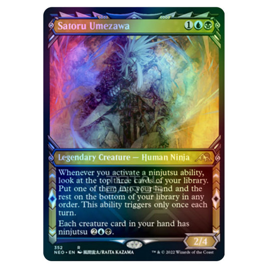 Magic The Gathering - Kamigawa - Neon Dynasty - Satoru Umezawa - 352/302 (Foil)