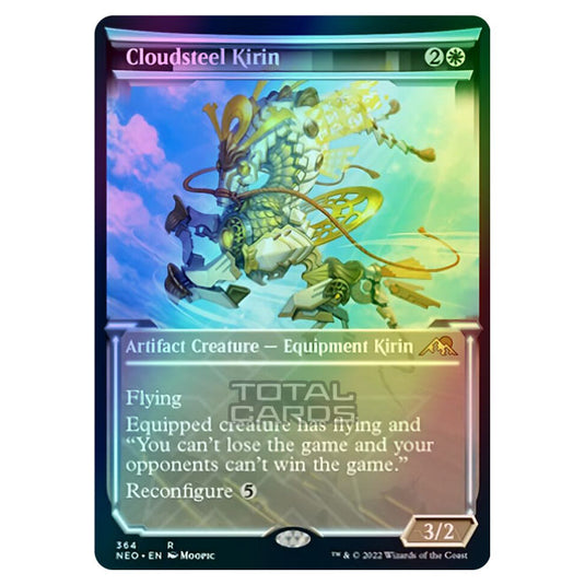 Magic The Gathering - Kamigawa - Neon Dynasty - Cloudsteel Kirin - 364/302 (Foil)