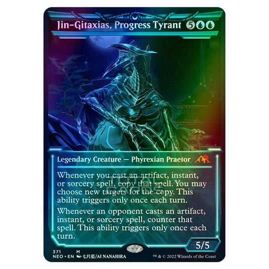 Magic The Gathering - Kamigawa - Neon Dynasty - Jin-Gitaxias, Progress Tyrant - 371/302 (Foil)