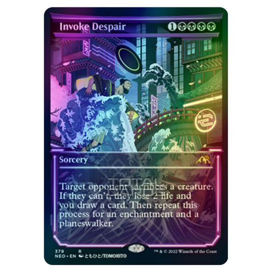 Magic The Gathering - Kamigawa - Neon Dynasty - Invoke Despair - 379/302 (Foil)