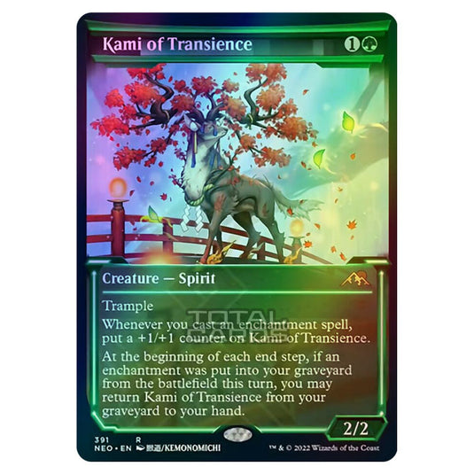 Magic The Gathering - Kamigawa - Neon Dynasty - Kami of Transience - 391/302 (Foil)