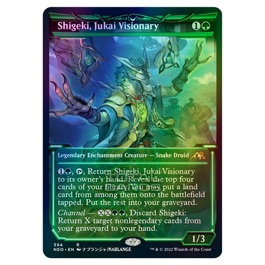 Magic The Gathering - Kamigawa - Neon Dynasty - Shigeki, Jukai Visionary - 394/302 (Foil)