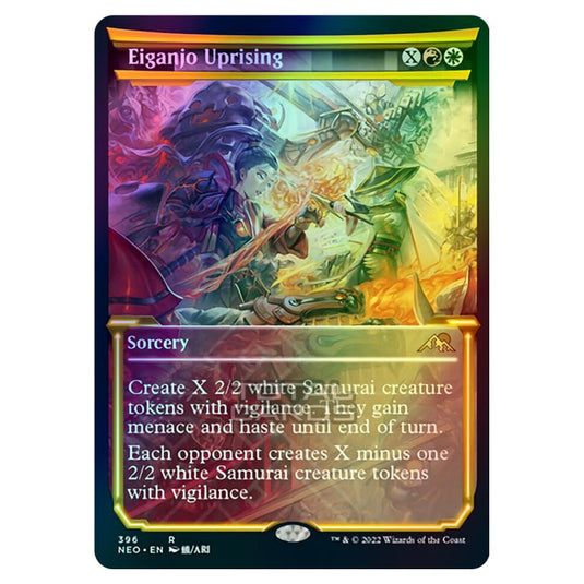 Magic The Gathering - Kamigawa - Neon Dynasty - Eiganjo Uprising - 396/302 (Foil)