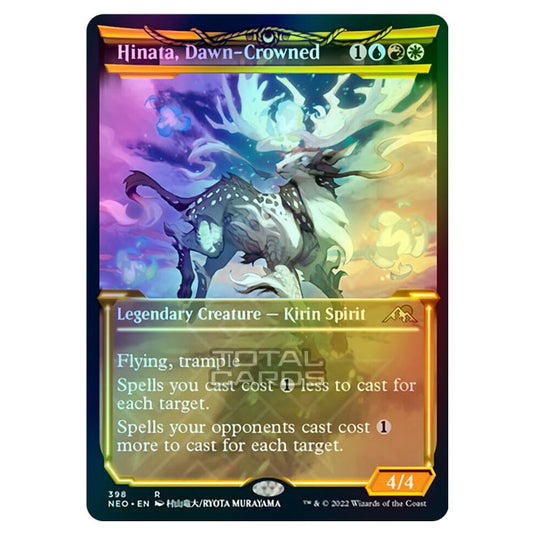 Magic The Gathering - Kamigawa - Neon Dynasty - Hinata, Dawn-Crowned - 398/302 (Foil)