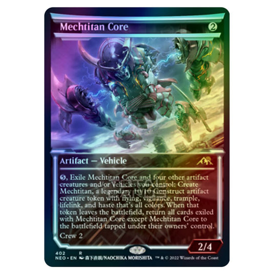 Magic The Gathering - Kamigawa - Neon Dynasty - Mechtitan Core - 402/302 (Foil)