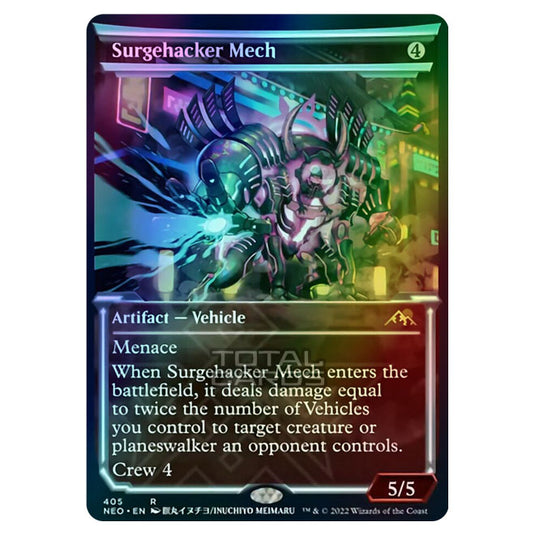 Magic The Gathering - Kamigawa - Neon Dynasty - Surgehacker Mech - 405/302 (Foil)