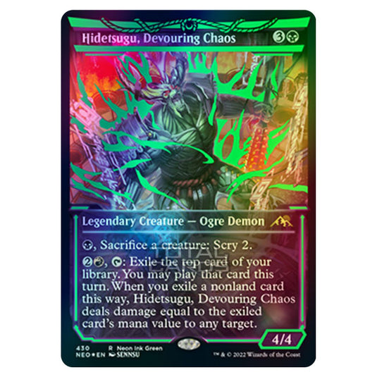 Magic The Gathering - Kamigawa - Neon Dynasty - Hidetsugu, Devouring Chaos - 430/302 (Foil)