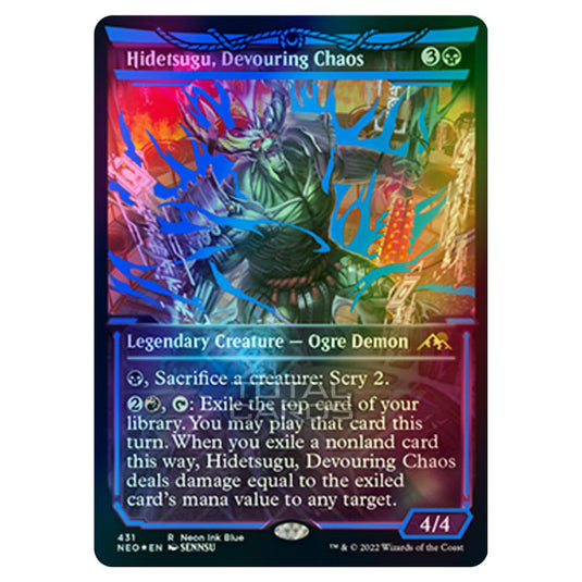 Magic The Gathering - Kamigawa - Neon Dynasty - Hidetsugu, Devouring Chaos - 431/302 (Foil)