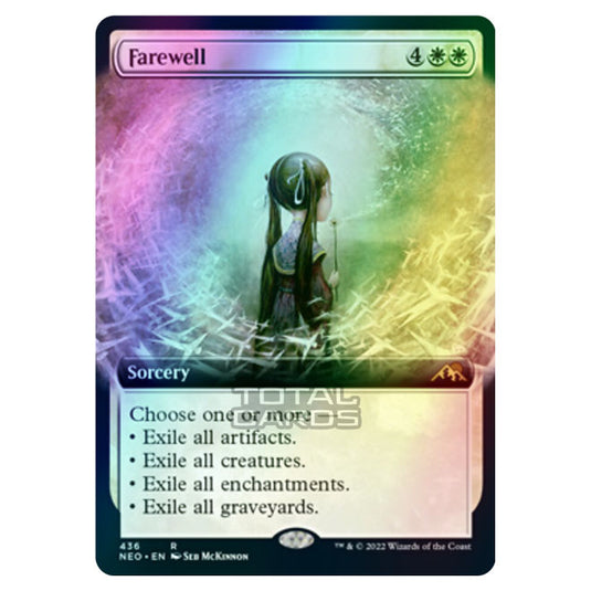 Magic The Gathering - Kamigawa - Neon Dynasty - Farewell - 436/302 (Foil)