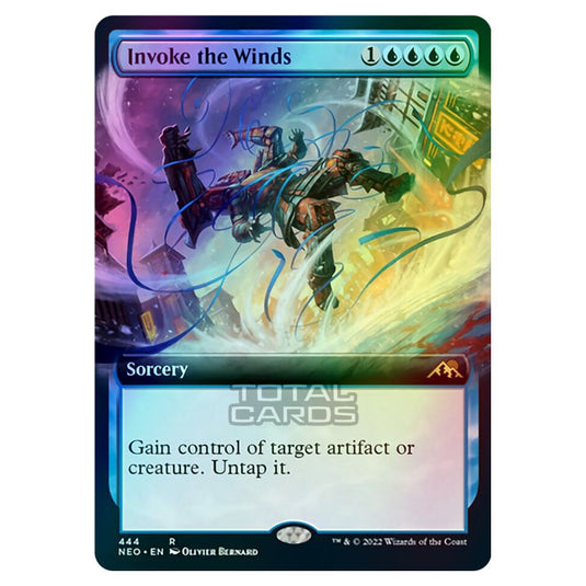 Magic The Gathering - Kamigawa - Neon Dynasty - Invoke the Winds - 444/302 (Foil)