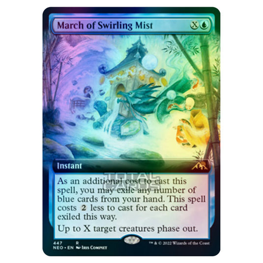 Magic The Gathering - Kamigawa - Neon Dynasty - March of Swirling Mist - 447/302 (Foil)