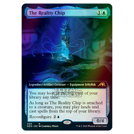 Magic The Gathering - Kamigawa - Neon Dynasty - The Reality Chip - 449/302 (Foil)