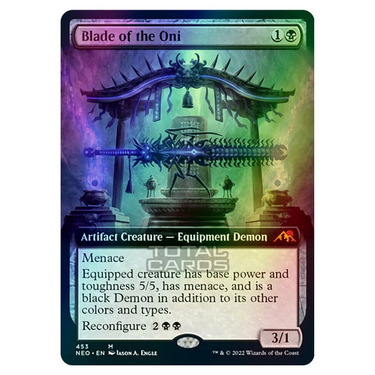 Magic The Gathering - Kamigawa - Neon Dynasty - Blade of the Oni - 453/302 (Foil)