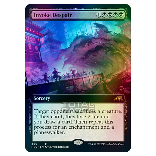 Magic The Gathering - Kamigawa - Neon Dynasty - Invoke Despair - 455/302 (Foil)