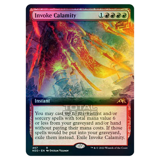 Magic The Gathering - Kamigawa - Neon Dynasty - Invoke Calamity - 467/302 (Foil)