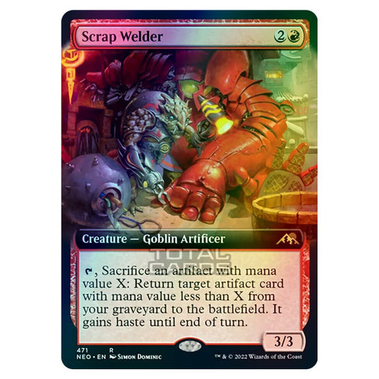 Magic The Gathering - Kamigawa - Neon Dynasty - Scrap Welder - 471/302 (Foil)