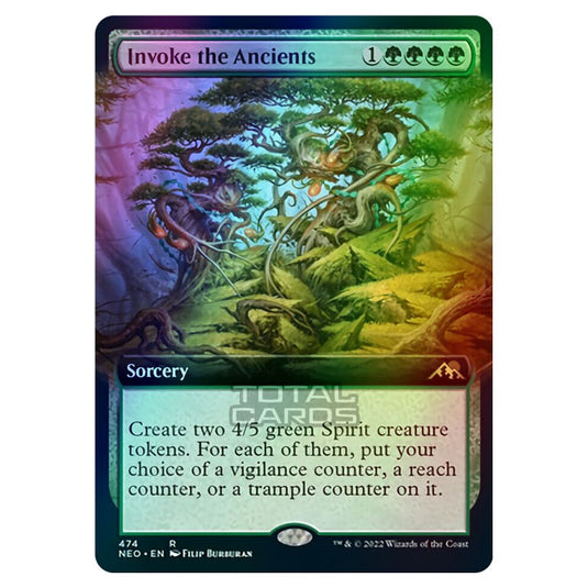 Magic The Gathering - Kamigawa - Neon Dynasty - Invoke the Ancients - 474/302 (Foil)