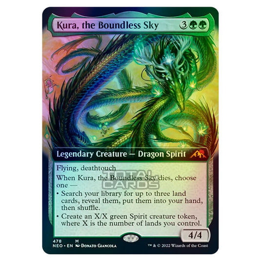 Magic The Gathering - Kamigawa - Neon Dynasty - Kura, the Boundless Sky - 478/302 (Foil)