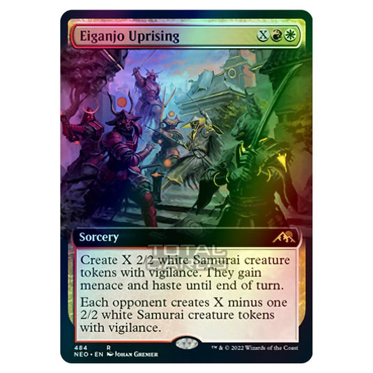 Magic The Gathering - Kamigawa - Neon Dynasty - Eiganjo Uprising - 484/302 (Foil)