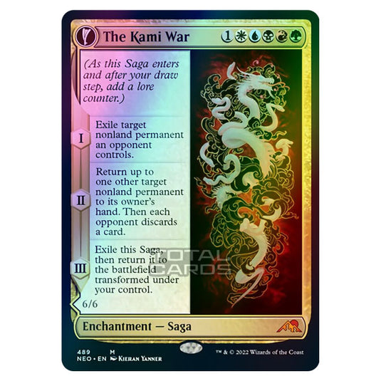 Magic The Gathering - Kamigawa - Neon Dynasty - The Kami War // O-Kagachi Made Manifest - 489/302 (Foil)