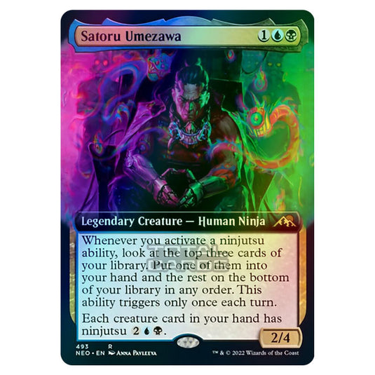 Magic The Gathering - Kamigawa - Neon Dynasty - Satoru Umezawa - 493/302 (Foil)