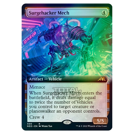 Magic The Gathering - Kamigawa - Neon Dynasty - Surgehacker Mech - 500/302 (Foil)