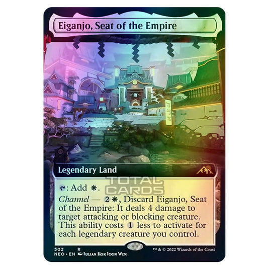 Magic The Gathering - Kamigawa - Neon Dynasty - Eiganjo, Seat of the Empire - 502/302 (Foil)