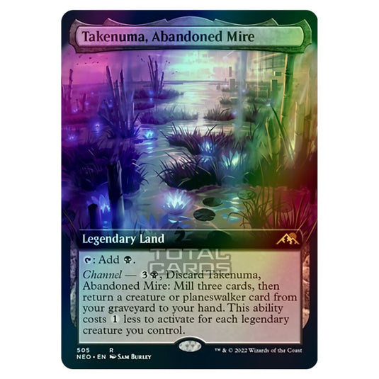 Magic The Gathering - Kamigawa - Neon Dynasty - Takenuma, Abandoned Mire - 505/302 (Foil)