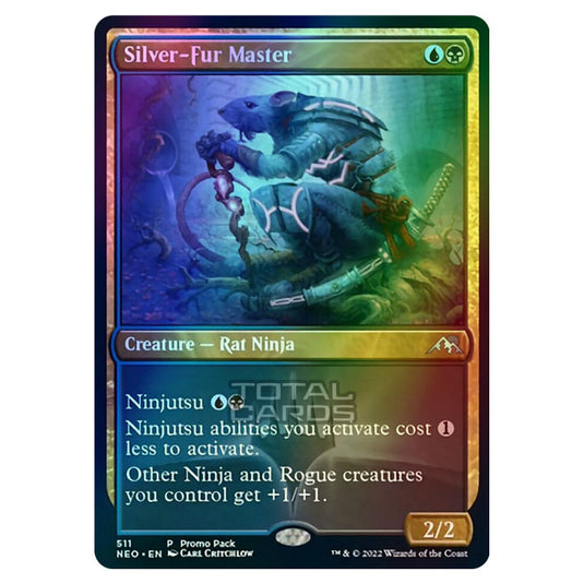 Magic The Gathering - Kamigawa - Neon Dynasty - Silver-Fur Master - 511/302 (Foil)