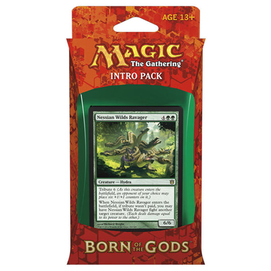 Magic The Gathering - Born of the Gods - Intro Pack Nesslan Wilds Ravager