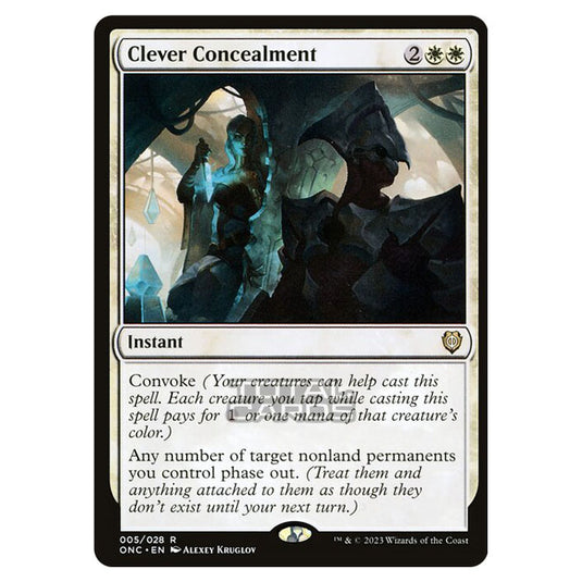 Magic The Gathering - Phyrexia - All Will Be One - Commander - Clever Concealment - 5/174