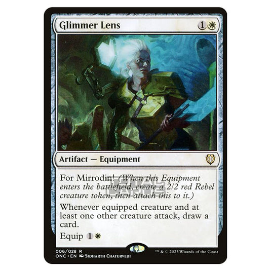 Magic The Gathering - Phyrexia - All Will Be One - Commander - Glimmer Lens - 6/174