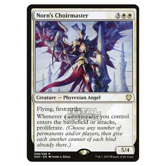 Magic The Gathering - Phyrexia - All Will Be One - Commander - Norn's Choirmaster - 8/174