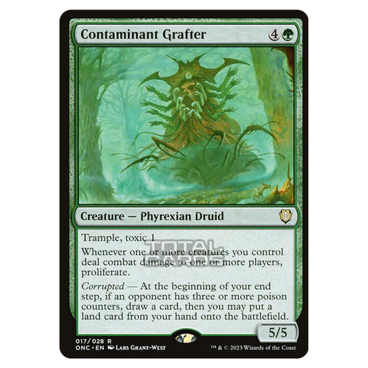 Magic The Gathering - Phyrexia - All Will Be One - Commander - Contaminant Grafter - 17/174