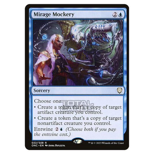 Magic The Gathering - Phyrexia - All Will Be One - Commander - Mirage Mockery - 22/174