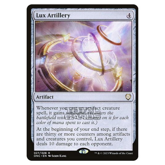 Magic The Gathering - Phyrexia - All Will Be One - Commander - Lux Artillery - 27/174