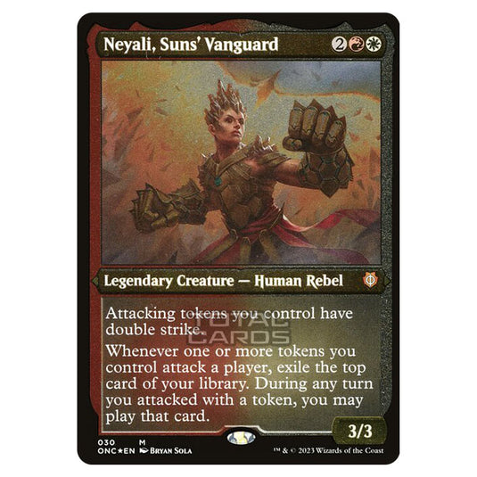 Magic The Gathering - Phyrexia - All Will Be One - Commander - Neyali, Suns' Vanguard - 30/174